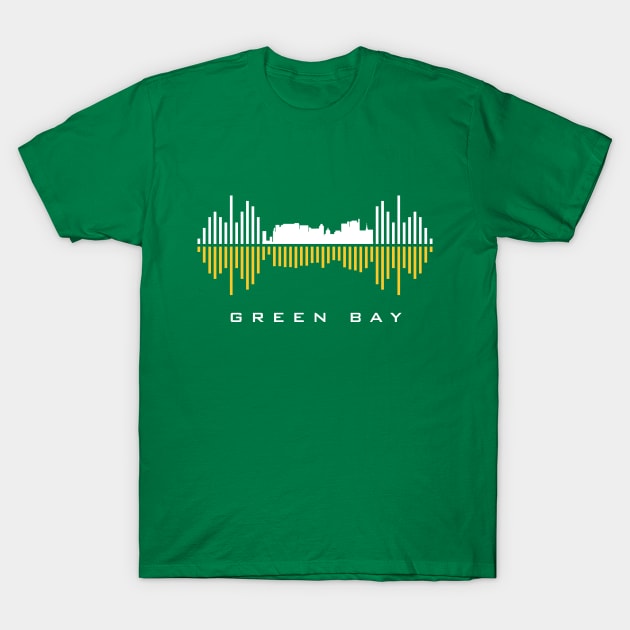 Green Bay Soundwave T-Shirt by blackcheetah